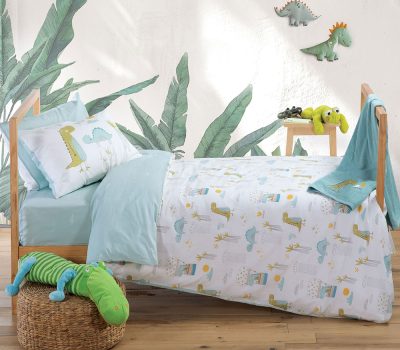 ΠΑΙΔΙΚΑ ΣΕΤ ΣΕΝΤΟΝΙΑ ΜΟΝΑ DINO DRAGON TIME 170×260 | NEF-NEF Homeware