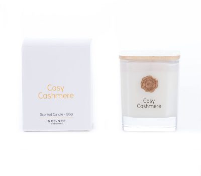 ΑΡΩΜΑΤΙΚΟ ΚΕΡΙ COSY CASHMERE 180gr NEF-NEF Homeware