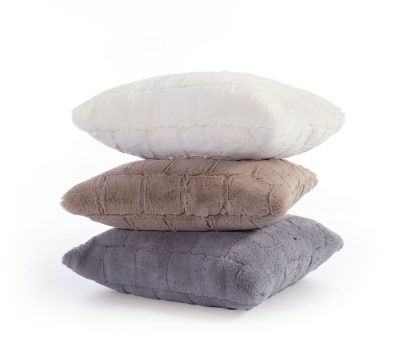 ΜΑΞΙΛΑΡΙ ΔΙΑΚΟΣΜΗΤΙΚΟ RABBIT FUR BARLOW 45×45 | NEF-NEF Homeware