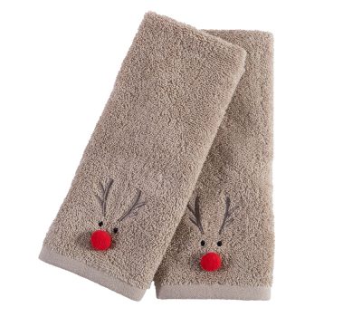 ΧΡΙΣΤΟΥΓΕΝΝΙΑΤΙΚΕΣ ΠΕΤΣΕΤΕΣ ΣΕΤ 2ΤΜΧ FUNNY REINDEER NEF-NEF Homeware