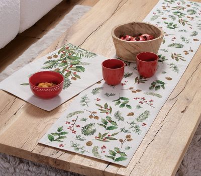 ΧΡΙΣΤΟΥΓΕΝΝΙΑΤΙΚΗ ΤΡΑΒΕΡΣΑ HELLO WINTER 33×150 NEF-NEF Homeware