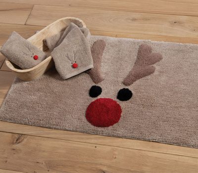 ΧΡΙΣΤΟΥΓΕΝΝΙΑΤΙΚΟ ΧΑΛΑΚΙ FUNNY REINDEER 50×80 NEF-NEF Homeware