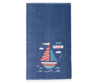 NEF-NEF Homeware ΠΑΙΔΙΚΗ ΠΕΤΣΕΤΑ ΘΑΛΑΣΣΗΣ BON VOYAGE 70×120