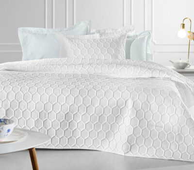 ΣΕΤ 3ΤΜΧ ΚΟΥΒΕΡΛΙ GUY LAROCHE HIVE WHITE 250×240