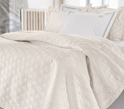 ΣΕΤ 3ΤΜΧ ΚΟΥΒΕΡΛΙ GUY LAROCHE HONOUR IVORY 240×250