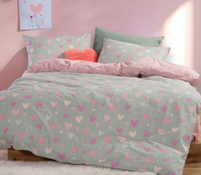 NEF-NEF Homeware ΠΑΙΔΙΚΑ ΣΕΤ ΣΕΝΤΟΝΙΑ ΜΟΝΑ HEARTS ATTACK 170×260