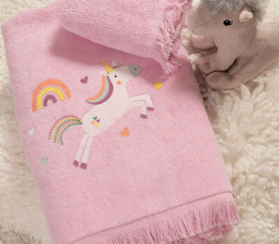 NEF-NEF Homeware ΠΑΙΔΙΚΕΣ ΠΕΤΣΕΤΕΣ ΣΕΤ 2ΤΜΧ UNICORNS STYLE