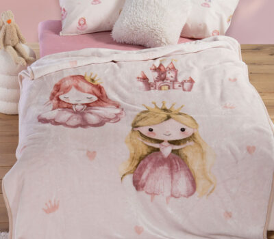 NEF-NEF Homeware ΠΑΙΔΙΚΗ ΚΟΥΒΕΡΤΑ OUR PRINCESS 160×220