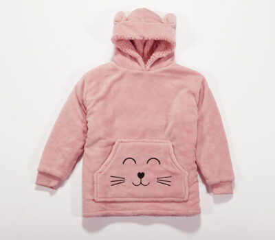 NEF-NEF Homeware ΠΑΙΔΙΚΟ ΠΟΝΤΣΟ SMILING CAT