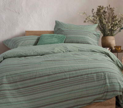 NEF-NEF Homeware ΣΕΤ ΣΕΝΤΟΝΙΑ ΒΑΜΒΑΚΕΡΑ ΜΟΝΑ DEGREE ΜΕ ΛΑΣΤΙΧΟ