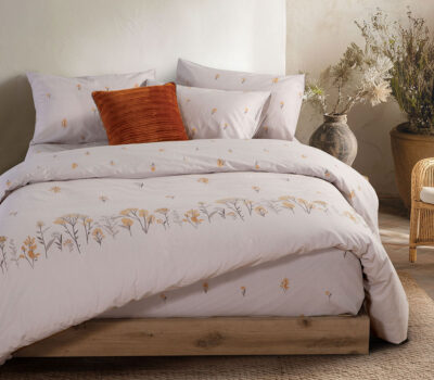 NEF-NEF Homeware ΣΕΤ ΣΕΝΤΟΝΙΑ ΒΑΜΒΑΚΕΡΑ KING SIZE FRAGESCA ΜΕ ΛΑΣΤΙΧΟ