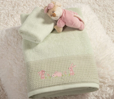 NEF-NEF Homeware ΒΡΕΦΙΚΕΣ ΠΕΤΣΕΤΕΣ ΣΕΤ 2TMX COUNTRY BUNNY