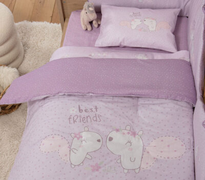 NEF-NEF Homeware ΒΡΕΦΙΚΟ ΠΑΠΛΩΜΑ BEST FRIENDS 110×140