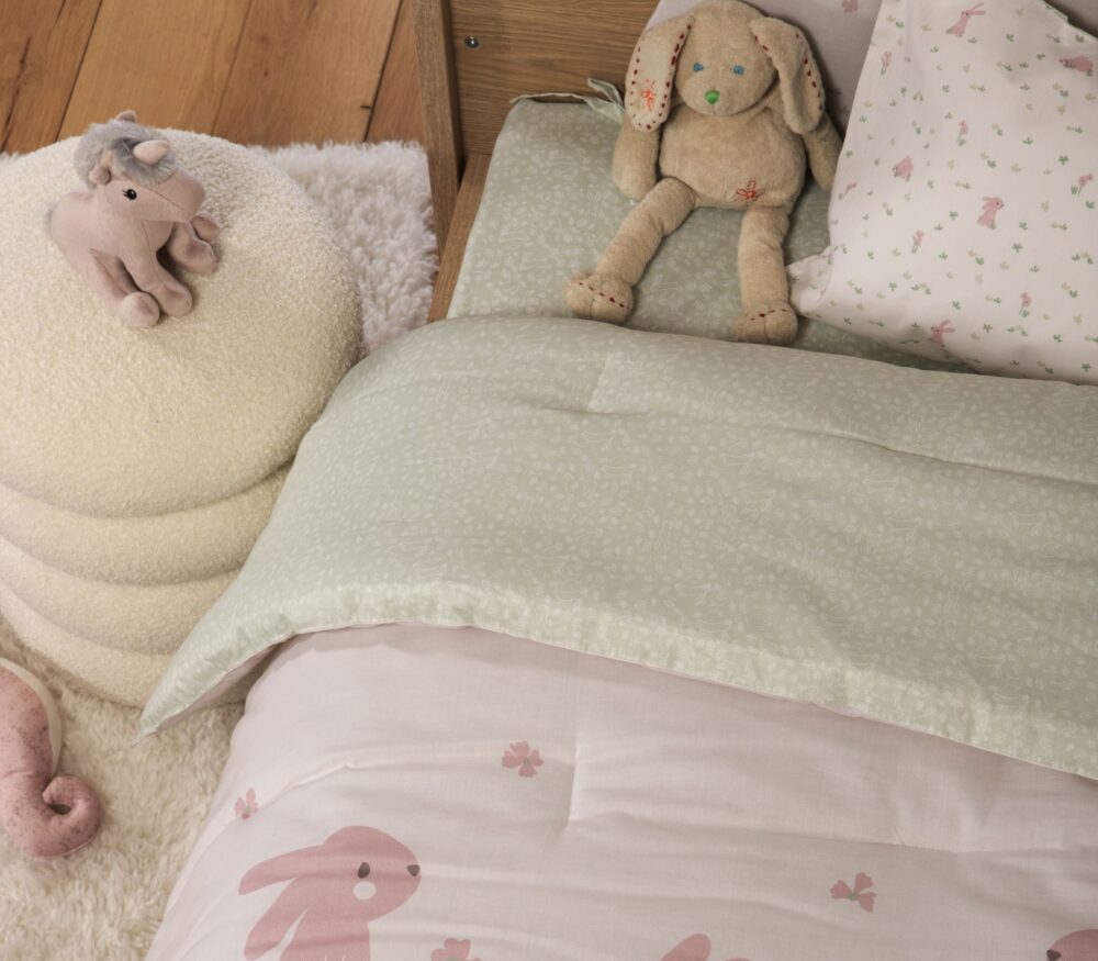 NEF-NEF Homeware ΒΡΕΦΙΚΟ ΠΑΠΛΩΜΑ COUNTRY BUNNY 110x140 - Image 4