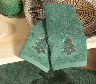 NEF-NEF Homeware ΧΡΙΣΤΟΥΓΕΝΝΙΑΤΙΚΕΣ ΠΕΤΣΕΤΕΣ ΣΕΤ 2ΤΜΧ TREES OF JOY