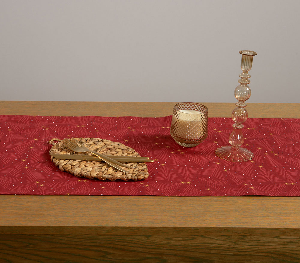 NEF-NEF Homeware ΧΡΙΣΤΟΥΓΕΝΝΙΑΤΙΚΗ ΤΡΑΒΕΡΣΑ DECEMBER 45x140