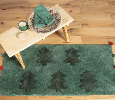 NEF-NEF Homeware ΧΡΙΣΤΟΥΓΕΝΝΙΑΤΙΚΟ ΧΑΛΑΚΙ TREES OF JOY 70×140