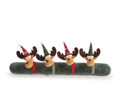 NEF-NEF Homeware ΧΡΙΣΤΟΥΓΕΝΝΙΑΤΙΚΟ ΣΤΟΠ ΠΟΡΤΑΣ 4 REINDEER 32×90