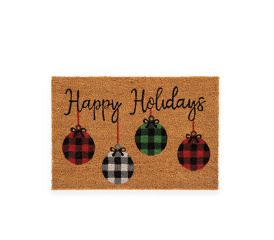 NEF-NEF Homeware ΧΡΙΣΤΟΥΓΕΝΝΙΑΤΙΚΟ ΤΑΠΕΤΟ ΕΙΣΟΔΟΥ HAPPY HOLIDAYS 40×60