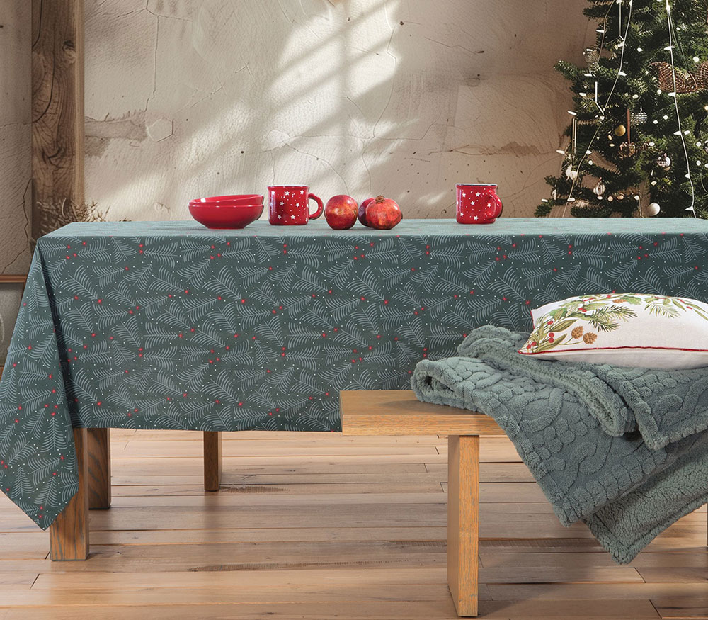 NEF-NEF Homeware ΧΡΙΣΤΟΥΓΕΝΝΙΑΤΙΚΟ ΤΡΑΠΕΖΟΜΑΝΤΗΛΟ DECEMBER 140x240 - Image 4