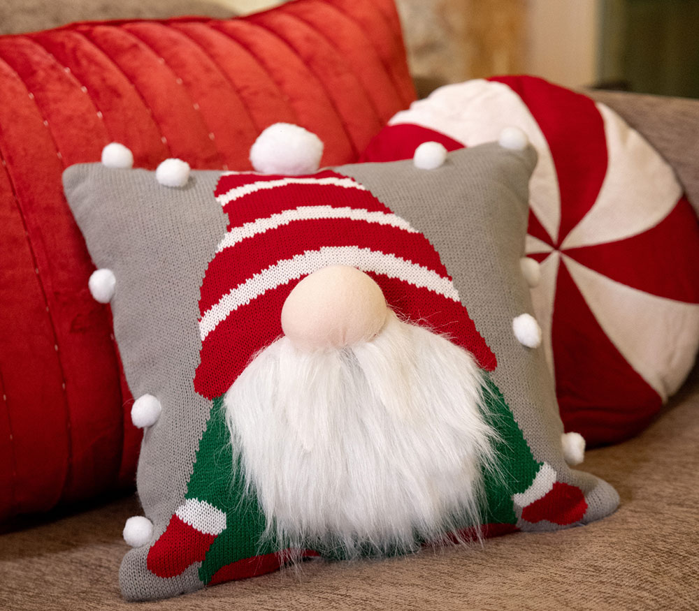 NEF-NEF Homeware ΔΙΑΚΟΣΜΗΤΙΚΗ ΜΑΞΙΛΑΡΟΘΗΚΗ GNOME POM POMS 45x45 - Image 3