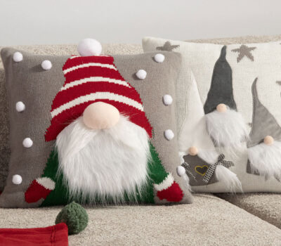 NEF-NEF Homeware ΔΙΑΚΟΣΜΗΤΙΚΗ ΜΑΞΙΛΑΡΟΘΗΚΗ GNOME POM POMS 45×45