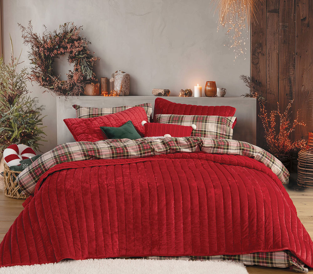 NEF-NEF Homeware ΜΑΞΙΛΑΡΟΘΗΚΕΣ SWEET CHRISTMAS ΣΕΤ 2 ΤΜΧ 52x72 - Image 2