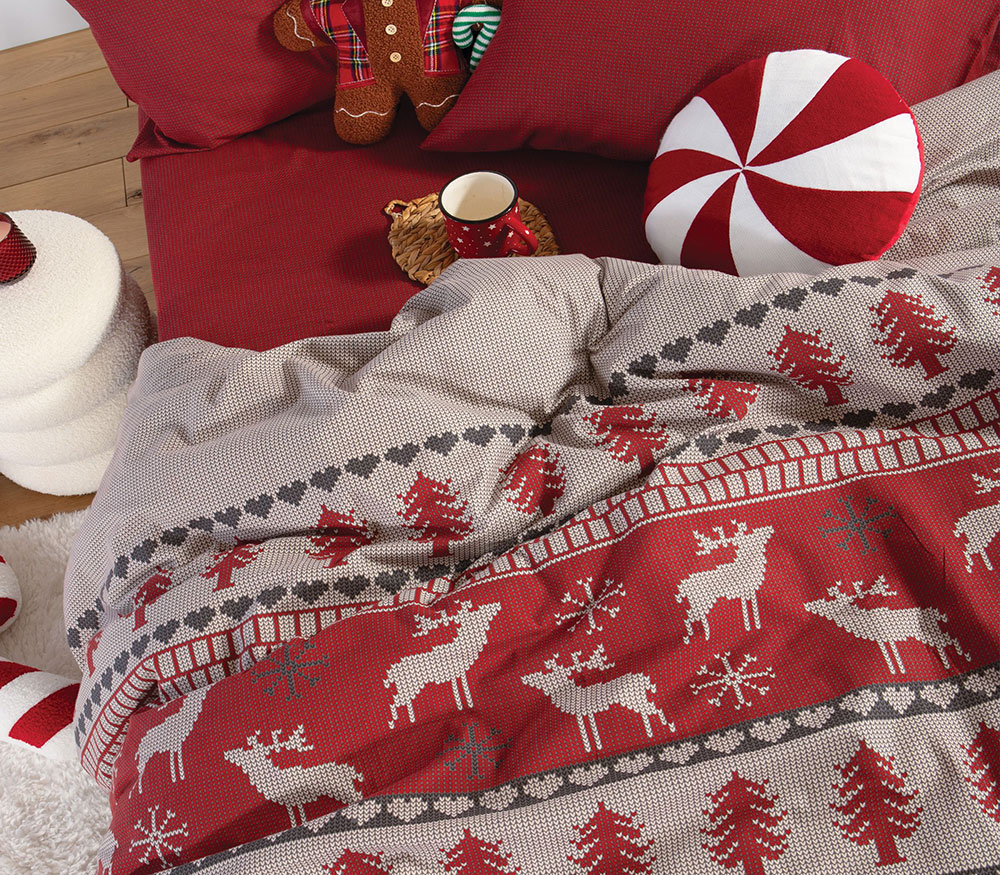 NEF-NEF Homeware ΣΕΤ ΣΕΝΤΟΝΙΑ ΥΠΕΡΔΙΠΛΑ TINSEL 240x260 - Image 3