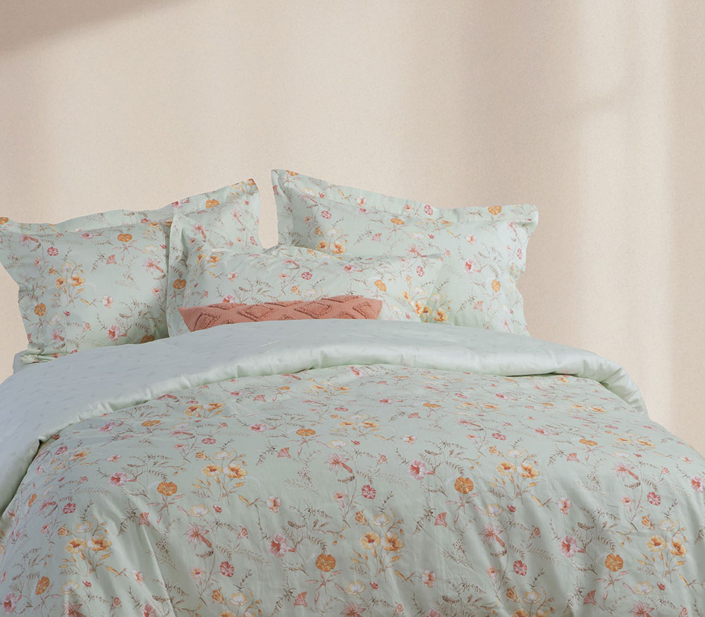 NEF-NEF Homeware ΣΕΤ ΠΑΠΛΩΜΑΤΟΘΗΚΗ ΒΑΜΒΑΚΟΣΑΤΕΝ ΥΠΕΡΔΙΠΛΗ MIMOSA 240x230 - Image 3