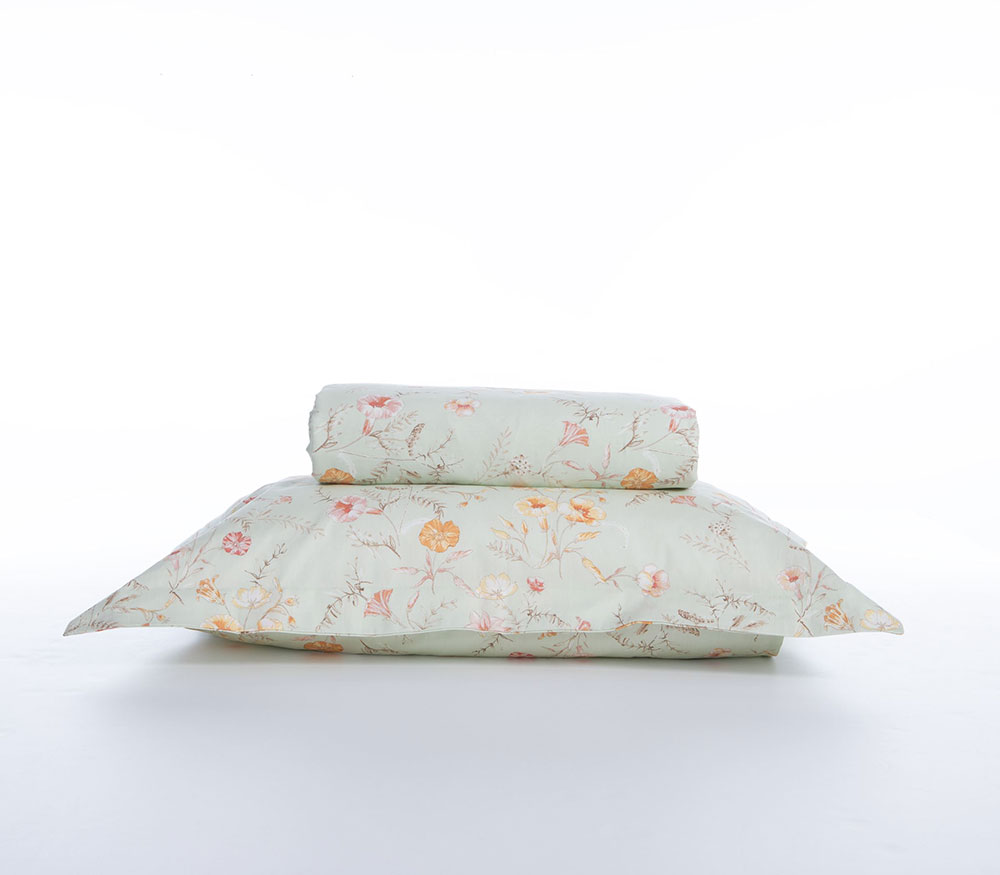 NEF-NEF Homeware ΣΕΤ ΠΑΠΛΩΜΑΤΟΘΗΚΗ ΒΑΜΒΑΚΟΣΑΤΕΝ ΥΠΕΡΔΙΠΛΗ MIMOSA 240x230 - Image 4