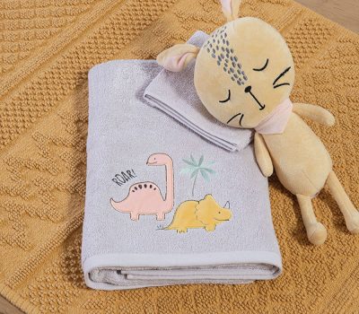 NEF-NEF Homeware ΠΑΙΔΙΚΕΣ ΠΕΤΣΕΤΕΣ ΣΕΤ 2ΤΜΧ DINOSAUR ART