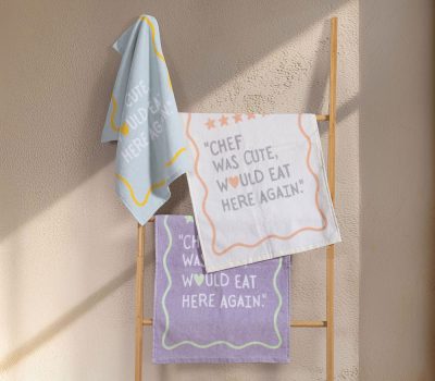 NEF-NEF Homeware  ΠΟΤΗΡΟΠΑΝΟ ΒΕΛΟΥΤΕ CHEF WAS CUTE 40×60