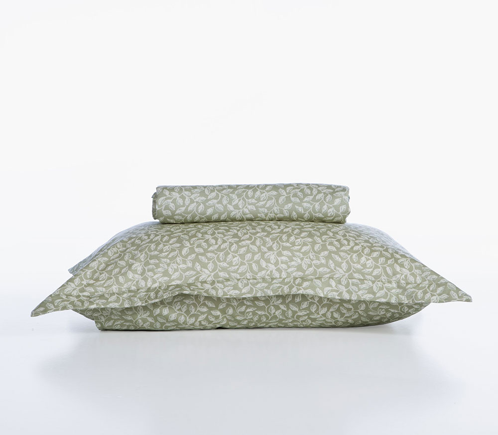 NEF-NEF Homeware ΣΕΤ ΠΑΠΛΩΜΑΤΟΘΗΚΗ ΒΑΜΒΑΚΟΣΑΤΕΝ ΥΠΕΡΔΙΠΛΗ ELEMENTS CALMING 240x230 - Image 4