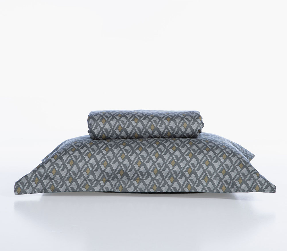 NEF-NEF Homeware ΣΕΤ ΠΑΠΛΩΜΑΤΟΘΗΚΗ ΒΑΜΒΑΚΟΣΑΤΕΝ ΥΠΕΡΔΙΠΛΗ ELEMENTS DOMINAT 240x230 - Image 3