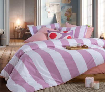 NEF-NEF Homeware ΣΕΤ ΣΕΝΤΟΝΙΑ ΒΑΜΒΑΚΕΡΑ KING SIZE ΜΕ ΛΑΣΤΙΧΟ CASUAL VERTIA