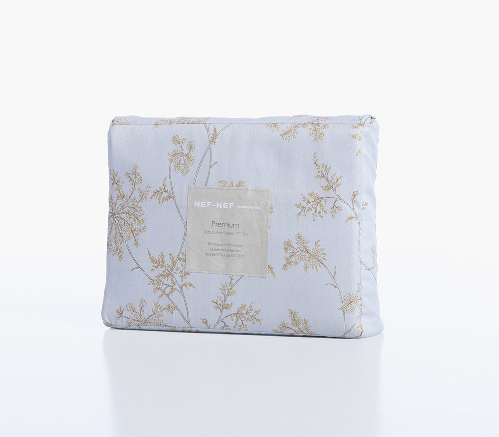 NEF-NEF Homeware ΣΕΤ ΣΕΝΤΟΝΙΑ ΒΑΜΒΑΚΟΣΑΤΕΝ ΥΠΕΡΔΙΠΛΑ FOXY 240x270 - Image 4