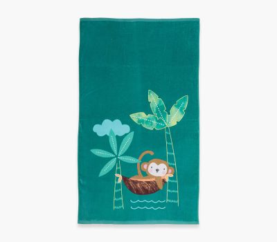 NEF-NEF Homeware ΠΑΙΔΙΚΗ ΠΕΤΣΕΤΑ ΘΑΛΑΣΣΗΣ TROPICAL MONKEY 70×120