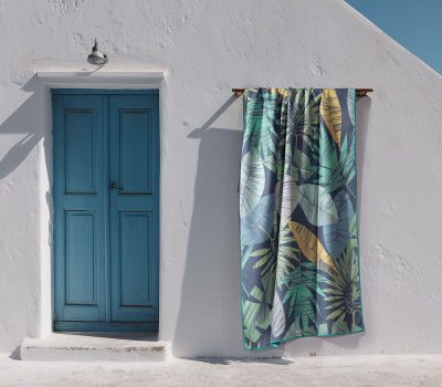 NEF-NEF Homeware ΠΕΤΣΕΤΑ ΘΑΛΑΣΣΗΣ LEAFERIO 80×160