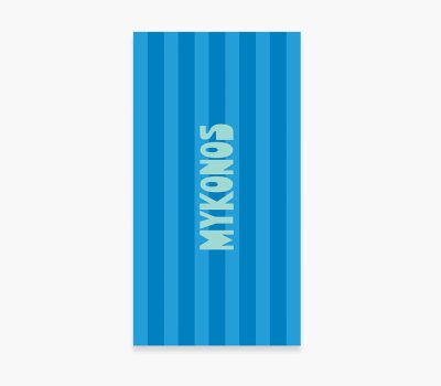 NEF-NEF Homeware ΠΕΤΣΕΤΑ ΘΑΛΑΣΣΗΣ MYKONOS 80×160