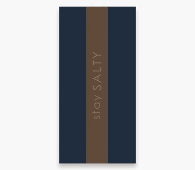 NEF-NEF Homeware ΠΕΤΣΕΤΑ ΘΑΛΑΣΣΗΣ STAY SALTY 80×160