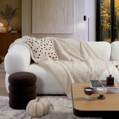 NEF-NEF Homeware Κουβερτάκι Καναπέ Mizenie 130×180