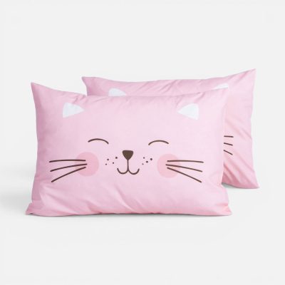 NEF-NEF Homeware Μαξιλαροθήκη Happy Cat