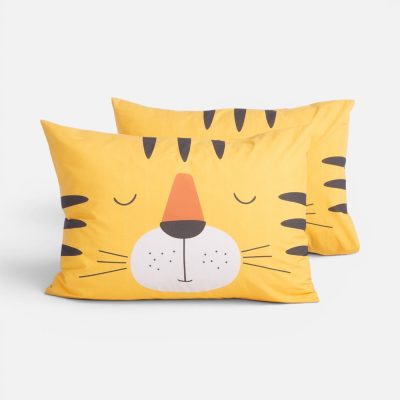 NEF-NEF Homeware Μαξιλαροθήκη Happy Tiger