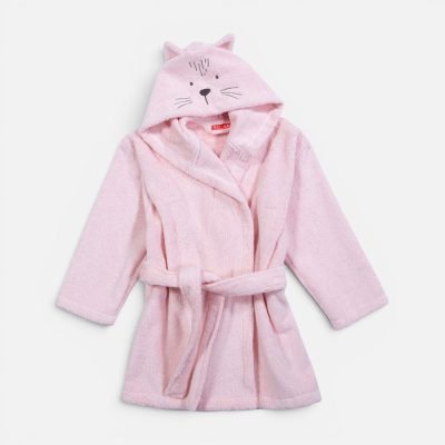 NEF-NEF Homeware Μπουρνούζι Βρεφικό Cats Are Perfect