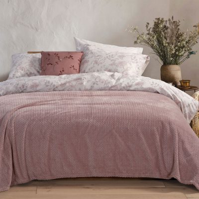 NEF-NEF Homeware Κουβέρτα Μονή Fleece Worth 160×220