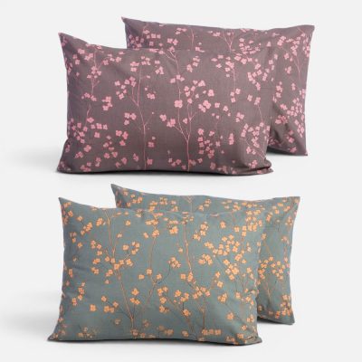 NEF-NEF Homeware Μαξιλαροθήκη Floriva 52×72