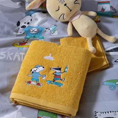 NEF-NEF Homeware Πετσέτες Παιδικές Σετ 2τεμ. Cool Skating