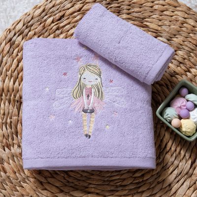 NEF-NEF Homeware Πετσέτες Παιδικές Σετ 2τεμ. Fairy Tale