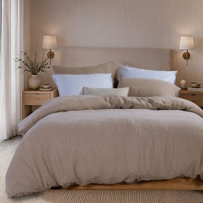 NEF-NEF Homeware Σετ Παπλωματοθήκη Υπέρδιπλη Dots 240×230