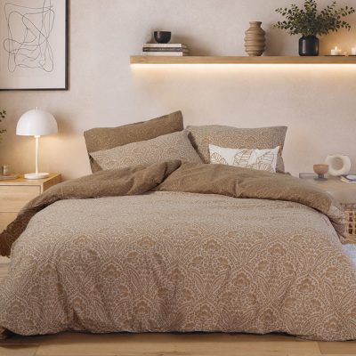 NEF-NEF Homeware Σετ Παπλωματοθήκη Φανελένια Μονή Marcel 160×230
